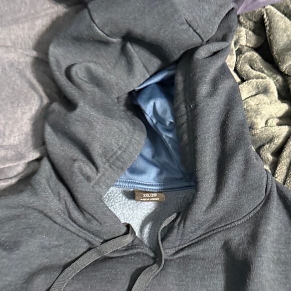 Women’s Blue Hoodie athletic works - Picture 3 of 4